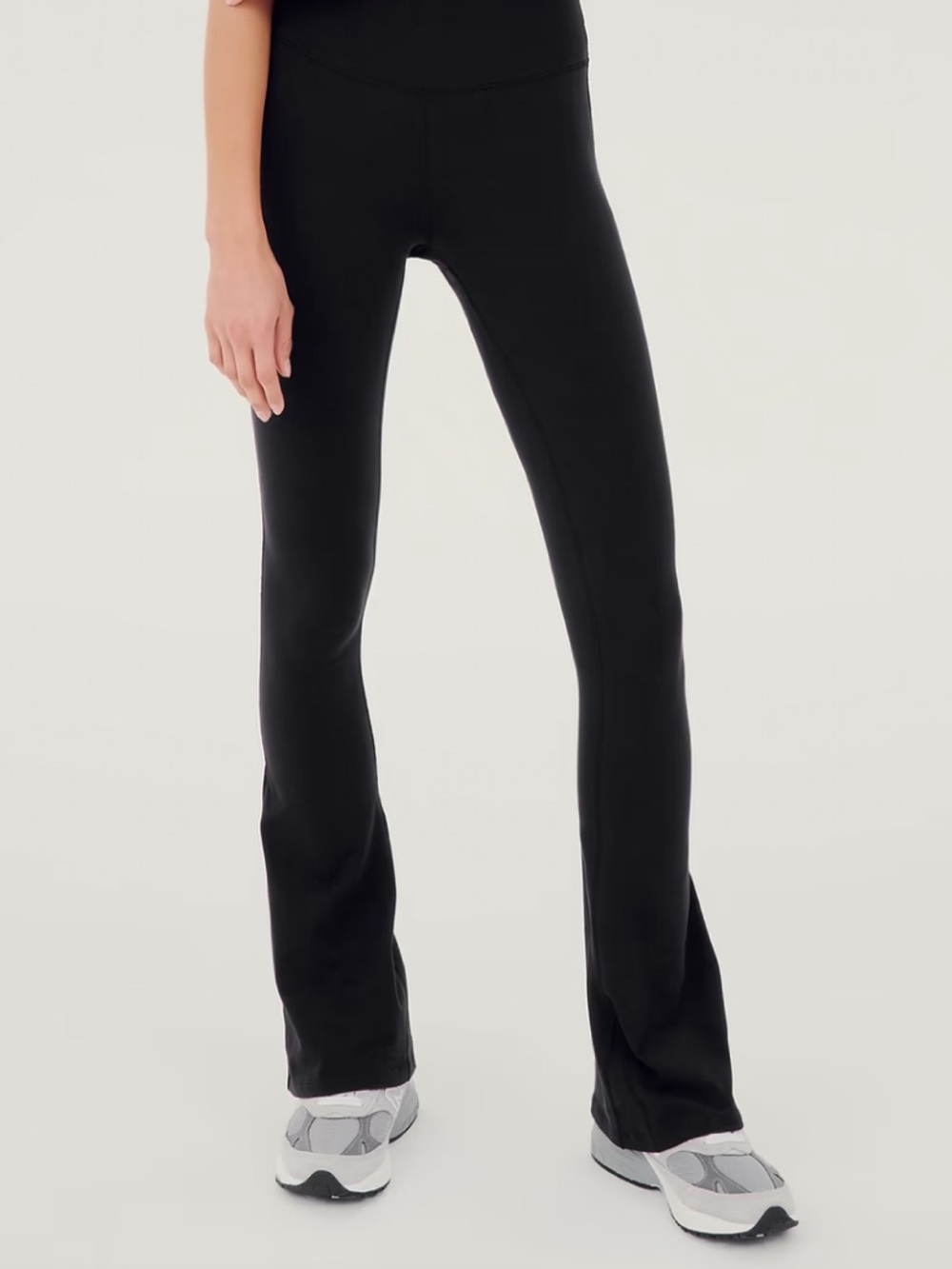 Splits59 Black High-Waist Flared Legging